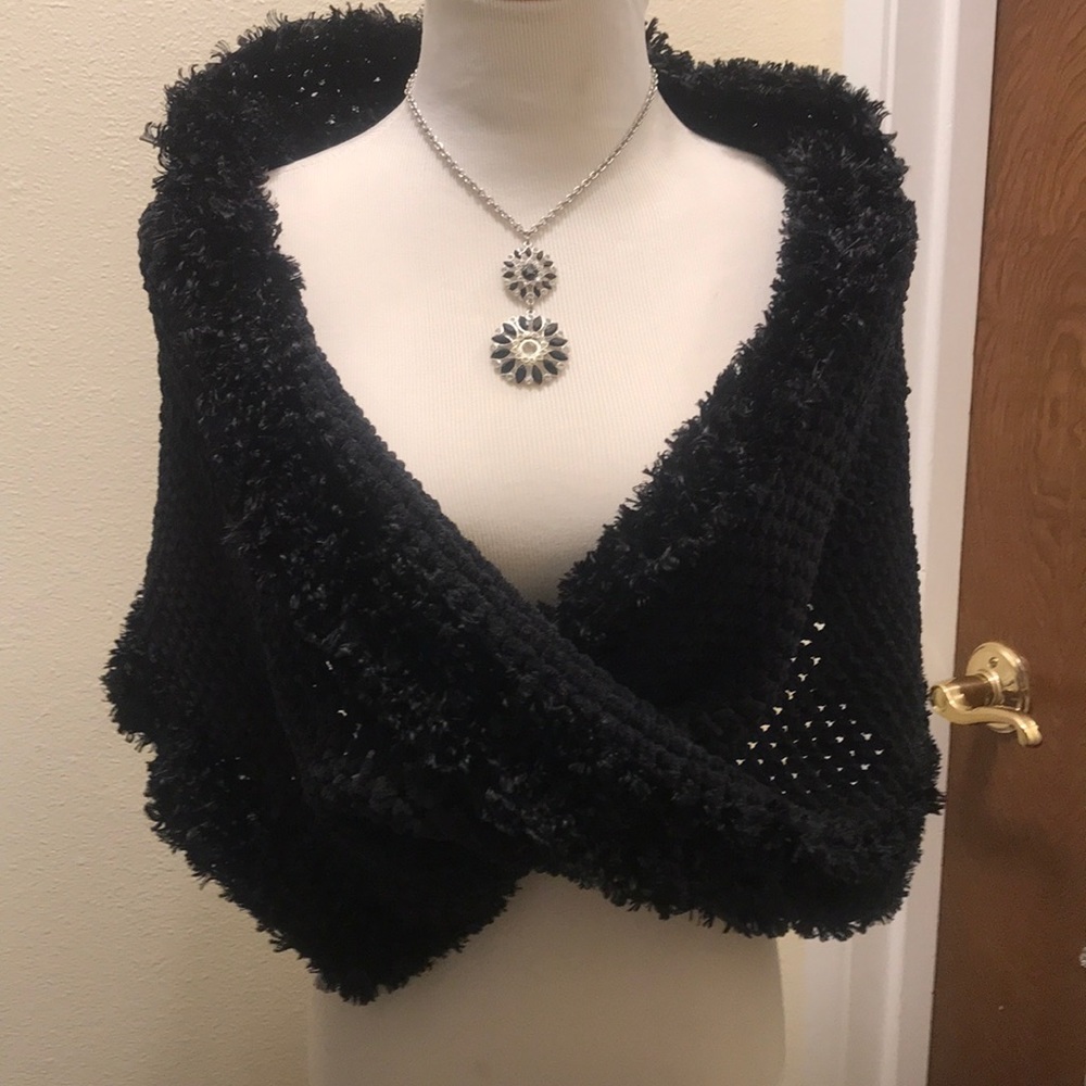 Hand Knit Cozy Infinity Wrap